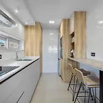 公寓 Moderno, Con Vistas Y Garaje A 100 Metros De La Playa 托雷莫利诺斯