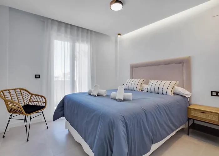 Apartmán Moderno, Con Vistas Y Garaje A 100 Metros De La Playa